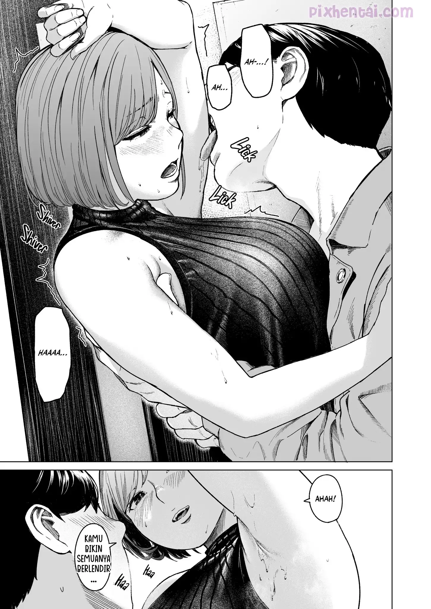 Komik hentai xxx manga sex bokep Furachi Unforgivable Akibat Mengintip Tetangga Cantik 38